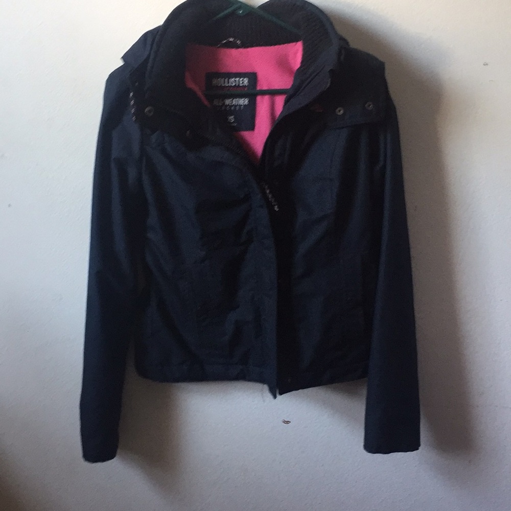 Hollister all weather jacket in blue♥️